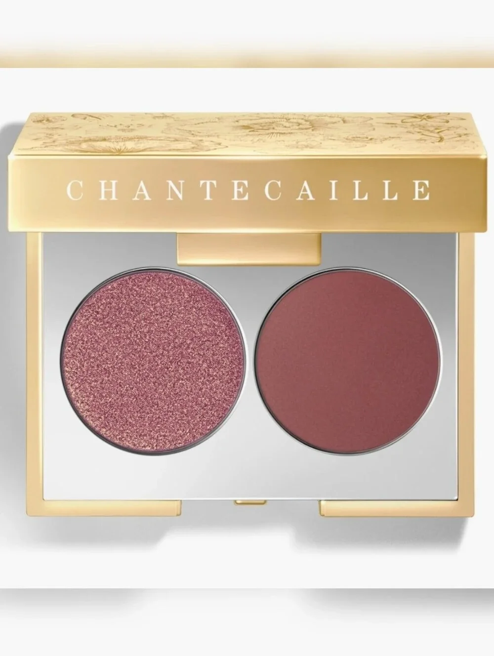 Chantecaille Gilded Garden Eye Duet in the shade Cassis NWT